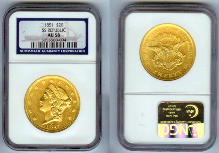 First Ever NGC-slabbed Shipwreck Treasure to Be Sold at Auction -  Numismatic News