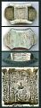 SILVER CHINA QING DYNASTY SYCEE SADDLE MONEY 5 TAELS INGOT