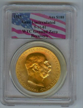 1915 GOLD AUSTRIA 100 CORONA WTC RECOVERY PCGS GEM UNC